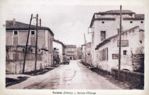 L'actuelle avenue de Provence.