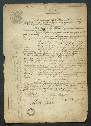 17 juin 1852-23 novembre 1858