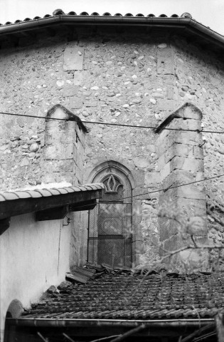 Le Grand-Serre.- Le chevet de l'église Saint-Mamers.