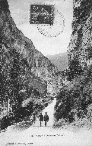 Omblèze. - Les gorges d'Omblèze.