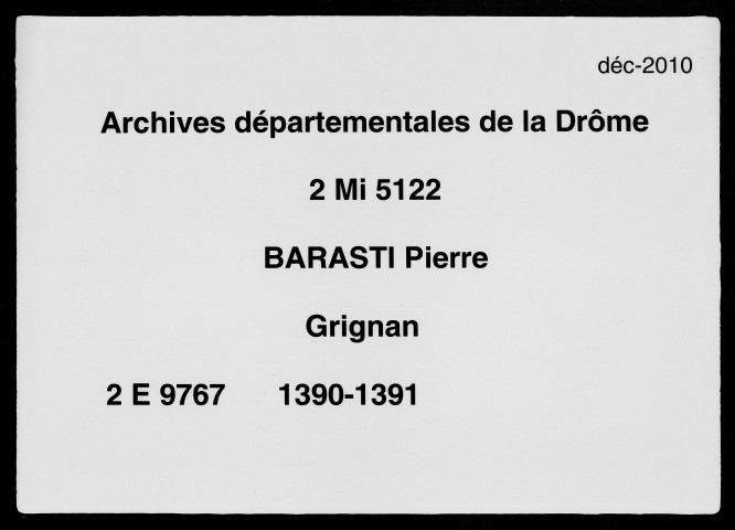 12 avril 1390-20 mars 1391