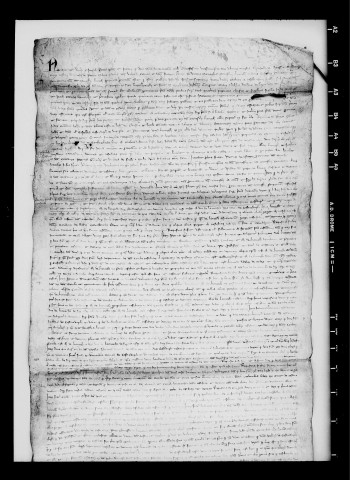 Sentence contre Antoine de Poitiers, seigneur de Châteaudouble, sur les tâches et dîmes de Combechaude.