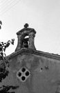 Pradelle.- Le clocheton de l'église Saint-Pierre.