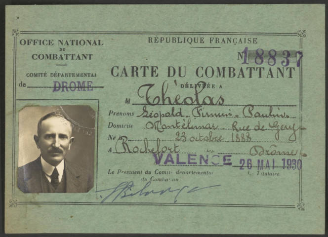 Théolas, Léopold Firmin Paulin