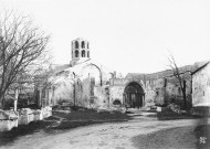 Arles (Bouches-du-Rhône). - Église Saint-Honorat-des-Alyscamps.