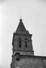 Bouvante.- Le clocher de l'église Saint-Sébastien de Bouvante-le-Bas.