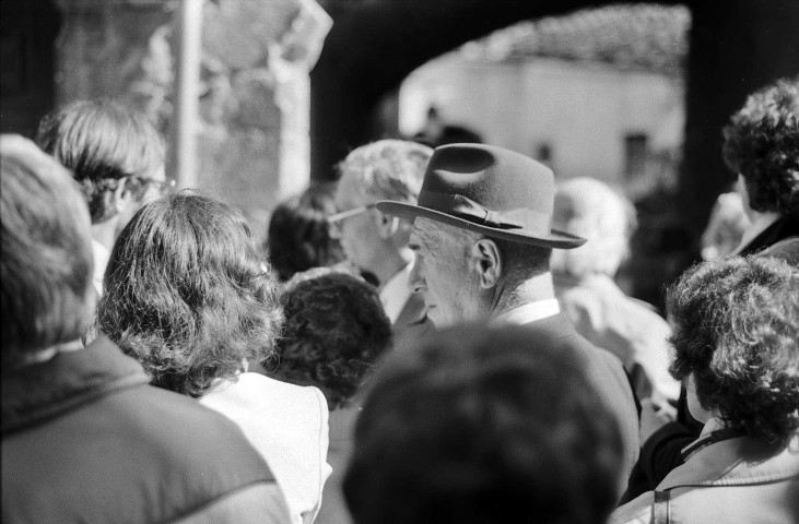 Châtillon-en-Diois.- Journée de l'association Histoire Archives Drômoises, la visite du village.