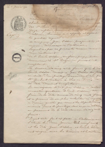 2 janvier-13 février 1900