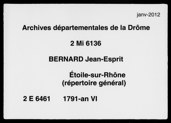 Répertoire général (21 avril 1791-20 germinal an VI).