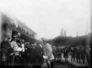 Valence.- Visite officielle d'Émile Loubet Président de la République (1899-1906) le 6 avril 1899.