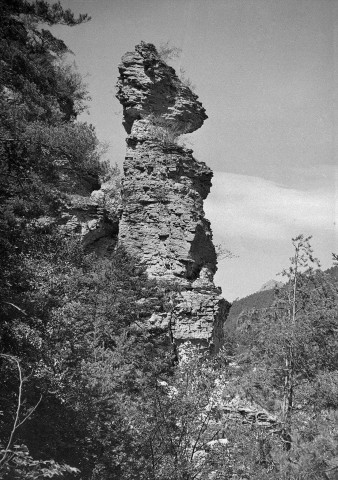 Glandage. - Les gorges des Gats.