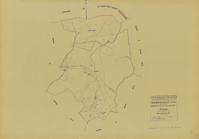 A2, La Viale et Les Gailes. 1934.