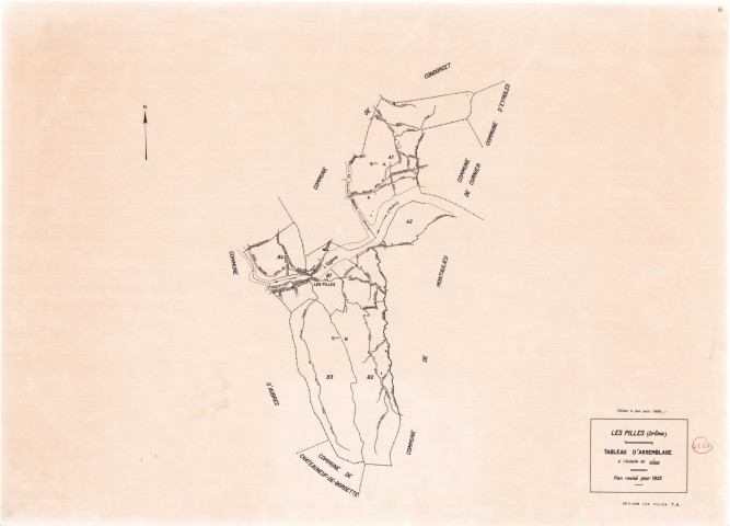Tableau d'assemblage. 1988.