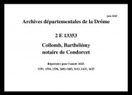 Fragments (1591, 1594, 1596, 1602-1603, 1612, 1621, 1625) (1591, 1594, 1596, 1602-1603, 1612, 1621, 1625).