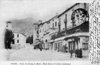 Nyons.- Place du Champ de Mars.