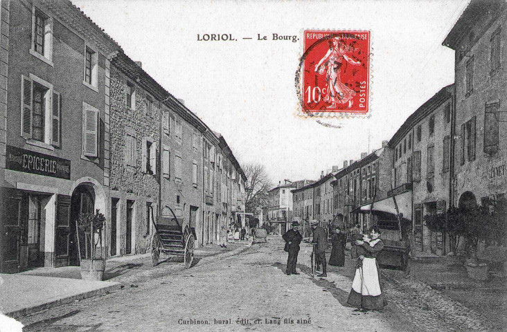 L'actuelle avenue de la République.