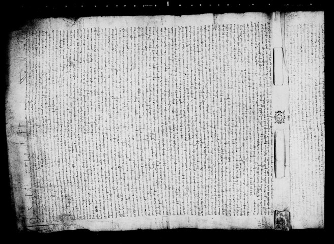 Sentence arbitrale entre Pierre Roman d'Hostun et l'abbé de Léoncel pour la montagne de Musan.