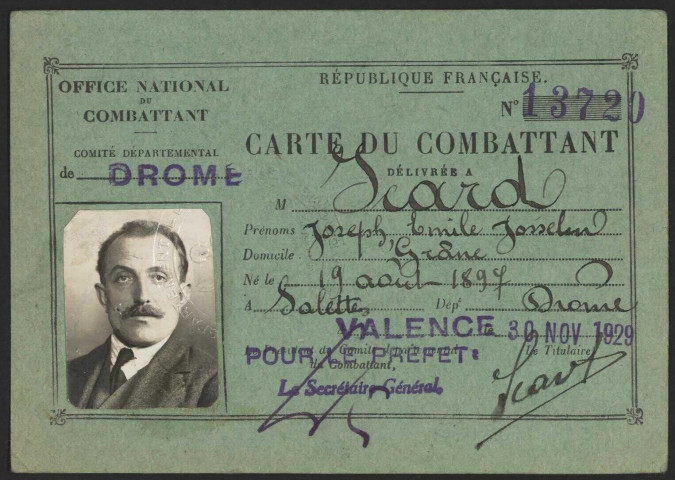 Icard, Joseph Émile Josselin