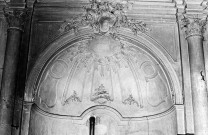 Valence.- Décoration de la 2e chapelle latérale nord du Temple.