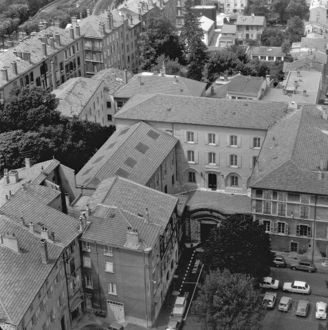 Vue aérienne du musée.