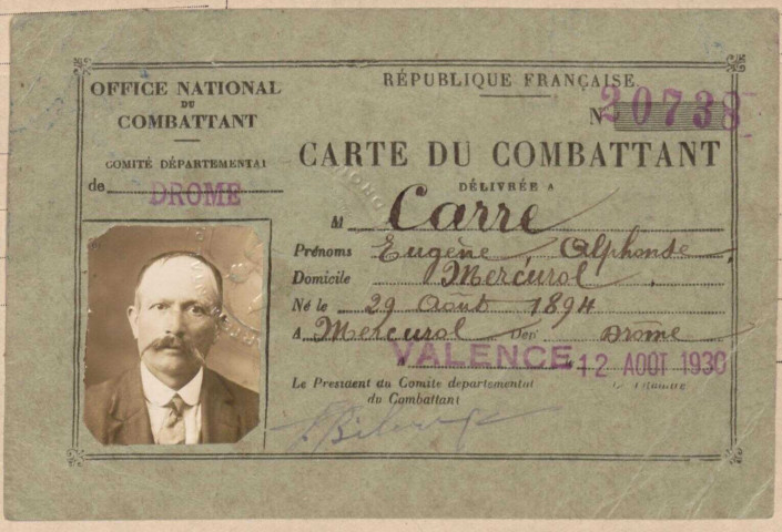 Carre, Eugène Alphonse