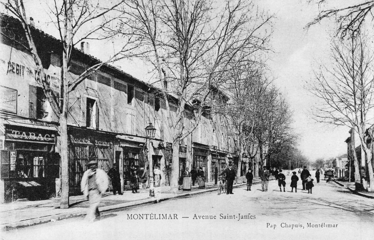 Montélimar.- Avenue Jean Jaurés quartier Saint-James.