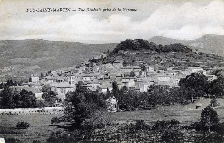 Puy-Saint-Martin.- Vue générale du village.