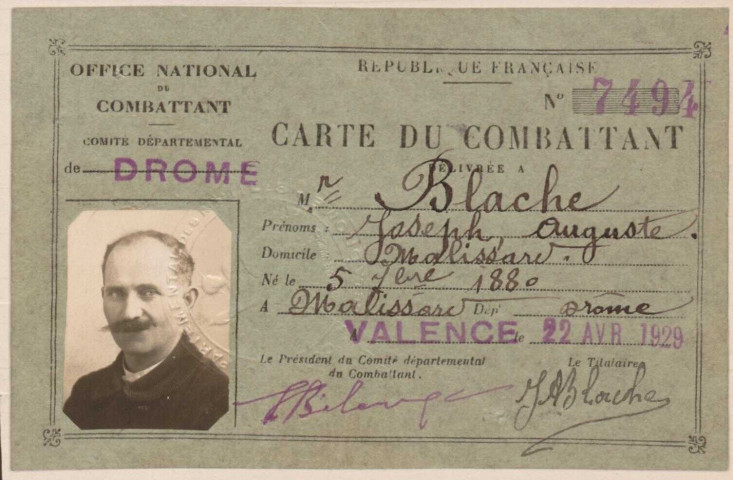 Blache, Joseph Auguste