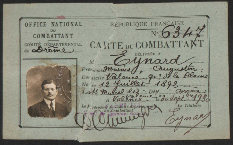 Eynard, Marius Augustin