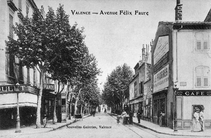 L'actuelle avenue Pierre Sémard.