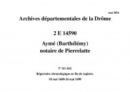 18 mai 1688-26 mai 1690