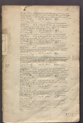 21 juin 1706-9 novembre 1706