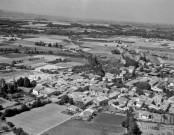 Beaumont-Monteux.- Vue aérienne du village.