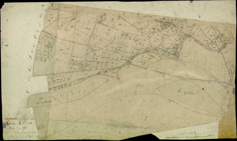 Section A3, le Bourg.