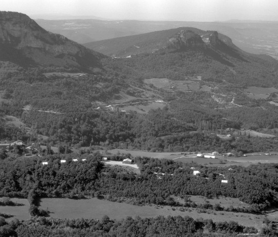 Vue aérienne générale.