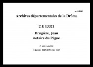 4 janvier 1623-22 février 1625