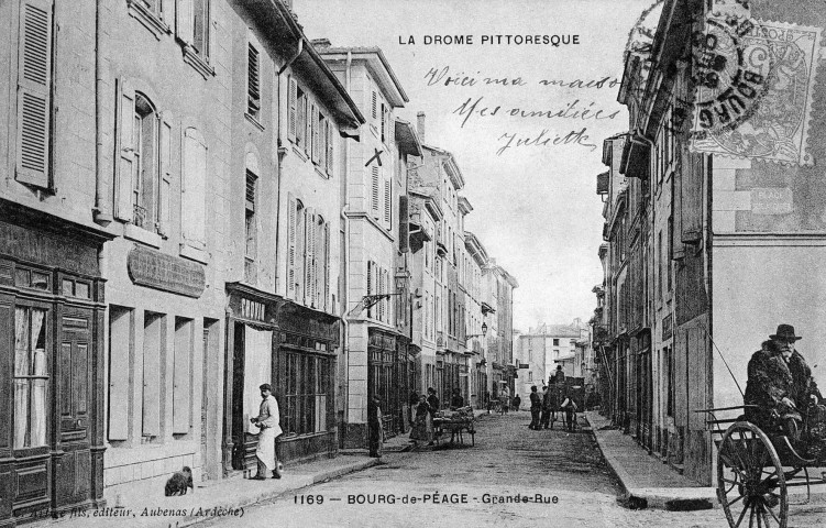 Bourg-de-Péage.- Grand'Rue.