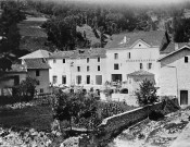 Isère.- L'hôtel des Arnaud à la Balme.