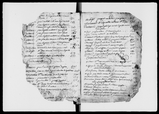 Répertoire général (28 septembre 1749-5 mars 1759).