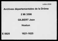 29 janvier 1621-18 novembre 1625