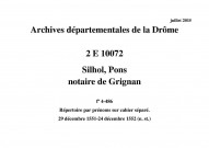 29 décembre 1551-24 décembre 1552 (n. st.)