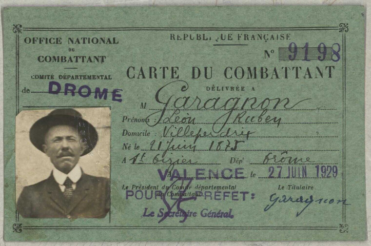 Garagnon, Léon Ruben