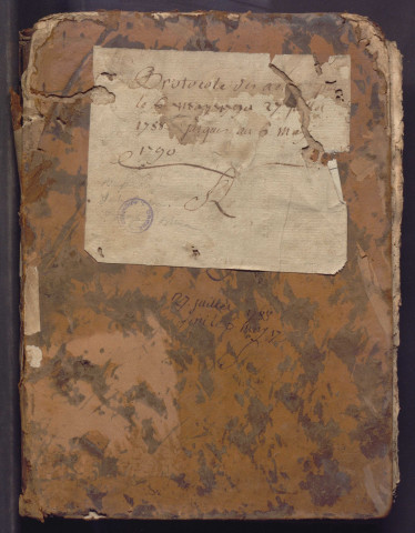 20 juillet 1788-6 mai 1790