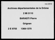 3 avril 1369-9 mars 1370