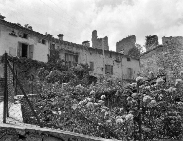 Bourdeaux.- Vue d'une partie du village.
