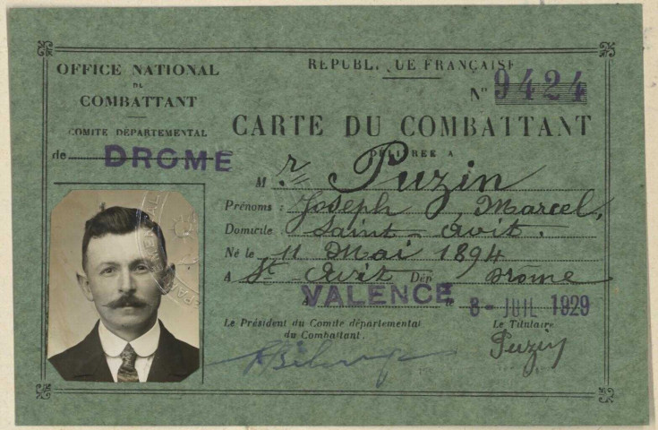 Puzin, Joseph Marcel