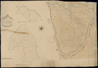 Section C3, Chélard (le). Fournissabe (lieu-dit, parcelles n° 1002-1026), Prozon ou Combe (lieu-dit, parcelles n° 883-937) (agrandissements).