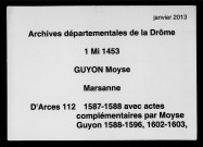 12 novembre 1587-29 décembre 1588