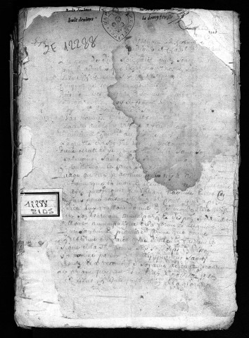 Notes étendues (18 août 1675-22 janvier 1713).
