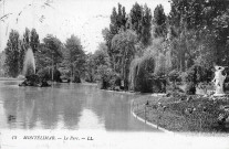 Le parc de la ville de Montélimar.